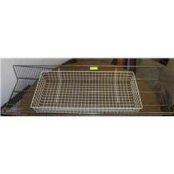 CHROME 48"X16" DISPLAY RACK AND  29" X 14" SLO