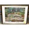 Image 1 : MONET THE JAPANESE FOOTBRIDGE 1899 FRAMED PRINT
