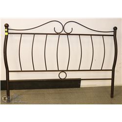 WELDED STEEL BROWN HEADBOARD FOR  DOUBLE BED
