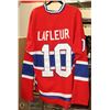 Image 1 : MONTREAL CANADIANS JERSEY "#10 LAFLEUR"