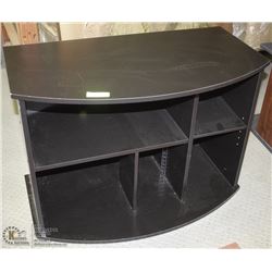 BLACK TV STAND 35"X19"X24"H