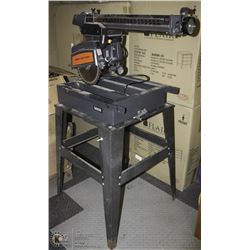 CRAFTSMAN 10" RADIAL ARM SAW  WITH STAND