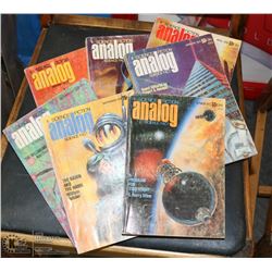 LOT OF VINTAGE SCIENCE FICTION BOOKS.