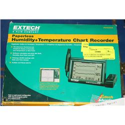 EXTECH RH520A HUMIDITY TEMP PAPERLESS RECORDER