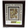 Image 1 : MARILYN MONROE  FRAMED STAMP SET LTD ED #2280