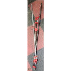 GROUP OF 3 PIPE CLAMPS