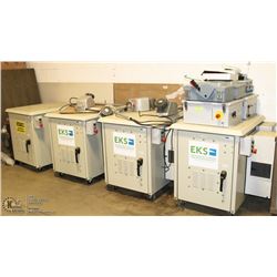 4 ELECTROKINETIC UNITS WITH ALOT OF ACCESSORIES