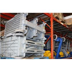 GROUP OF 8 ASSORTED CLEANING CARTS AS IS