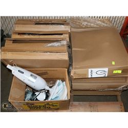 PALLET WITH 12 ASSORTED STEAM MOPS SOME