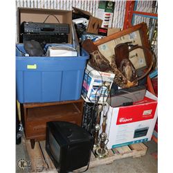 PALLET OF ASSORTED ESTATE HOUSWARES INCL.