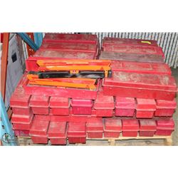 PALLET OF 60 EMERGENCY WARNING TRIANGLE KITS