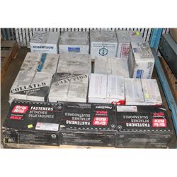 PALLET OF ASSORTED FASTENERS