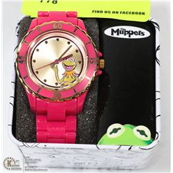 PINK KERMIT THE FROG WATCH