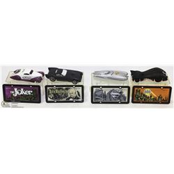 RARE AVON EXCLUSIVE DC COMICS 4 HOT WHEELS