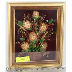 UKRAINIAN EGG BOUQUET WALL HANGING