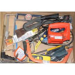 LARGE BOX FULL OF TOOLS INCL. 2 SPEED