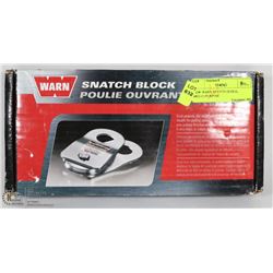 NEW WARN SNATCH BLOCK, MULTI-PURPOSE