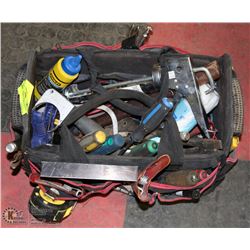HUSKY TOOL BAG WITH CONTENTS