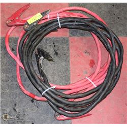 SET OF HEAVY DUTY GAUGE BOOSTER CABLES