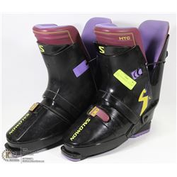 PAIR OF SALOMON HTC 330-345 SKI BOOTS.