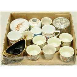 LOT OF MADE IN JAPAN ENGLAND CUPS.