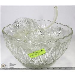 PUNCH BOWL SET.