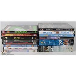 BOX OF OVER 20 DVD'S INCL HARRY POTTER FROM 2-5,