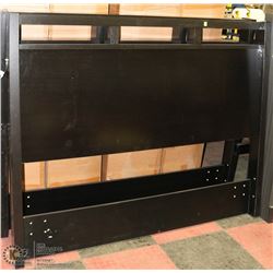 BLACK QUEEN SIZE HEADBOARD