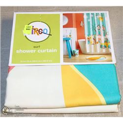 SURF SHOWER CURTAIN