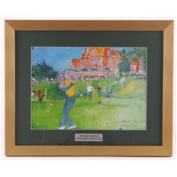 LeRoy Neiman "Arnold Palmer" 16x20 Custom Framed Print