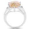 Image 2 : STERLING SILVER GOLDEN RUTILE RING