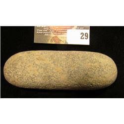 Pre-Columbian Mano. 3 1/4" x 1". Possibly used for grinding paints and etc.
