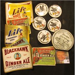 Heavily Damaged Porcelain Lid for a Jar advertising "Genuine Beef Marrow Pomatum X. Bazin Succ or to