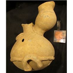 Unusual Pre-Columbian Pottery with multiple necks, killed. Sorry 'Doc' had no attribution with this 