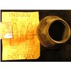Image 2 : "Santa Clara, San Ildefonso", black on black Pottery Bowl with paperwork. 2 1/4" x 3 3/4".