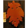 Image 3 : Red Pipestone, Minnesota Napkin holder with Acorn and Oak Leaf design.