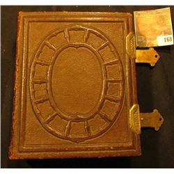 Leather Bound with Brass hinge Photograph's Album. Filled with Civil War era photos.