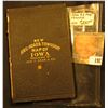 Image 1 : 1871 leather bound Map "New Rail-Road & Township Map of Iowa Published by Geo. F. Cram & Co.", 'Doc'