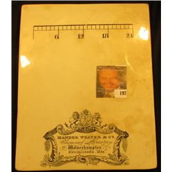 Heavy Ceramic Advertising Drug Mortar Plate "Mander Weaver & Co. Chemical Laboratory Wolverhampton E