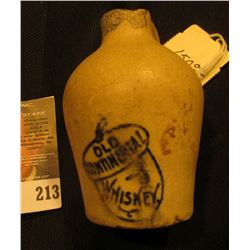 2 3/4" Advertising Whiskey Jug "Old Continental Whiskey".