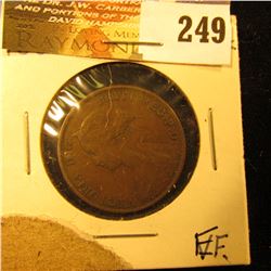 New Brunswick 1861 1 Cent. EF.
