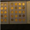 Image 3 : 1938-55 Partial Set of Jefferson Nickels in a blue Whitman folder. A few higher grade pieces include