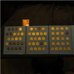 1938-61 Partial Set of Jefferson Nickels in a blue Whitman folder.