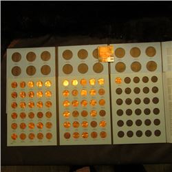 Number Two Kennedy Half Dollar Whitman folder, like new; & 1975-2002 Set of Lincoln Cents in a blue 