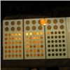Image 1 : Number Two Kennedy Half Dollar Whitman folder, like new; & 1975-2002 Set of Lincoln Cents in a blue 