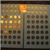 Image 3 : 1975-1995 Partial Set of Lincoln Cents in a blue Whitman folder; & a Blue Whitman folder with a coup