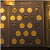Image 4 : 1915-1938 Partial Set of Buffalo Nickels in a blue Whitman folder.
