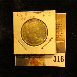 1968 Canada Quarter. BU.