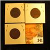 Image 2 : 1904, 06, & 07  Indian Head Cents. Good.