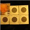 Image 1 : 1905, 06, 07, 10, & 11 U.S. Liberty Nickels.